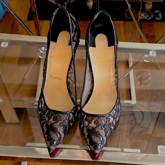 Christian Louboutin Follies 100 Rete/Dent Gloss/Patent - Picture 6 of 10